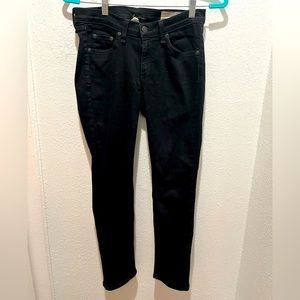 Rag & Bone size 28 skinny capri black Jean